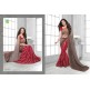 16442 Red With Grey Vinay Sheesha Star Walk Saree