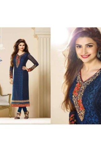K2768 Blue Kaseesh Elegant Stylish PRACHI Shalwar Kameez Dress