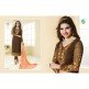 K3034 Chocolate Brown KASEESH Prachi 11 Shalwar Kameez