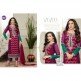 Purple Casual Salwar Suit Printed Pakistani Dress