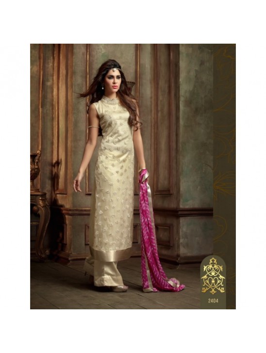 ML2404 White Floral Lavish By Maisha Party Dress