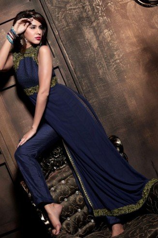MS16009 Blue MAISHA MASKEEN Dress