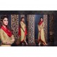 MS2302 - Gold MAISHA HARMAN PARTY WEAR SUIT