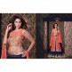 MS2313 - Peach Echo And Blue MAISHA HARMAN PARTY WEAR SUIT