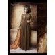 Brown Indian Designer Party Wear Gown