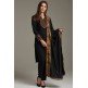 Black Warm Kurta Style Winter Dress