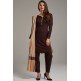 Masterpiece Choco Brown Winter Pakistani Style Salwar Suit Large Size