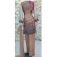 NUDE CHIFFON DIGITAL PRINTED FESTIVE SALWAR SUIT