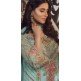 BISCAY GREEN CHIFFON EMBROIDERED LUXURY PAKISTANI STYLE SUIT