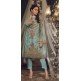 BISCAY GREEN CHIFFON EMBROIDERED LUXURY PAKISTANI STYLE SUIT