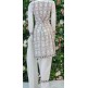 WHITE READYMADE PAKISTANI PREMIUM LINEN SALWAR KAMEEZ