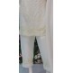 MAGNIFICENT WHITE LINEN READYMADE PAKISTANI SALWAR SUIT