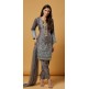 Sleet Grey Pakistani Designer Suit