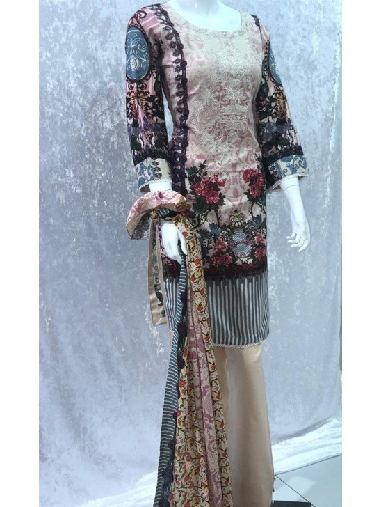 Traditional Pakistani Style Readymade Salwar Suit