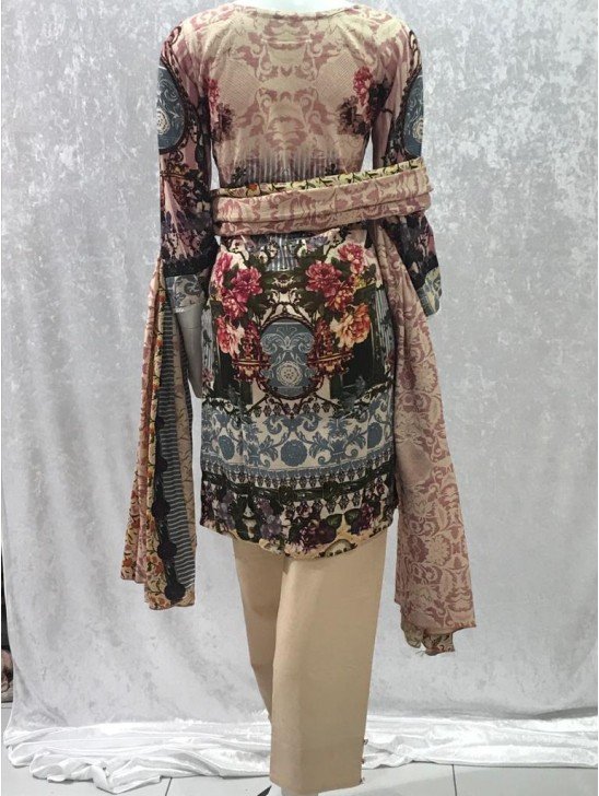 Traditional Pakistani Style Readymade Salwar Suit