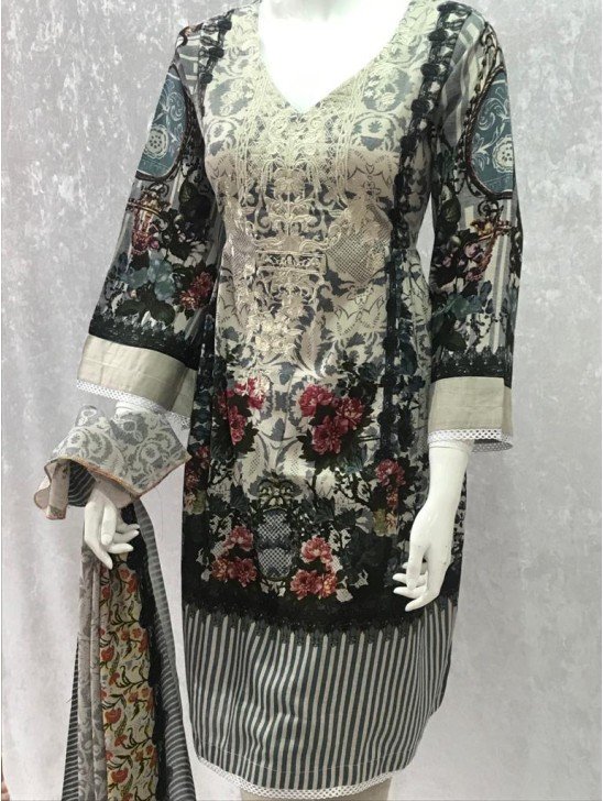 Pakistani Designer Readymade Salwar Suit