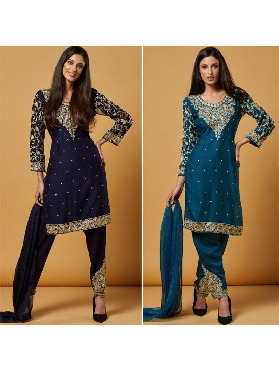 Timeless Classic Indian Pakistani Readymade Linen Suits