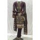 Purple Plum Khaddar Pakistani Designer Readymade Suit