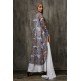 Off White Readymade Suit Pakistani Designer Modest Jacket Dress