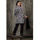 Black Printed Salwar Suit Pakistani Designer Readymade Suit