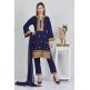 Navy Blue Ready To Wear Eid Suit