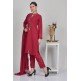 Dark Red Punjabi Designer Stitched Suit