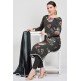 Black Floral Printed Pakistani Designer Salwar Suit