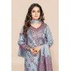 Grey Printed Palazzo Suit Pakistani Woolen Dress