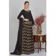 Black Designer Embroidered Party Wear Flared Lehenga Suit