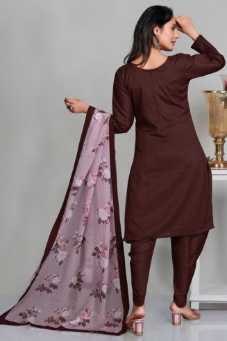 Maroon Pakistani Designer Salwar Suit
