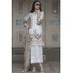 GREEN WHITE GREY PAKISTANI LAWN SALWAR KAMEEZ