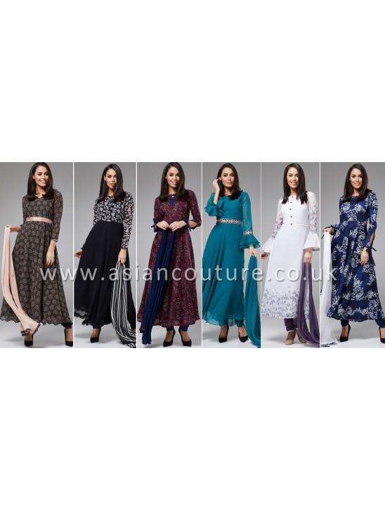 New Season’s Designer Maxi Dresses & Anarkali Suits