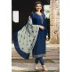 Galaxy Blue Indian Designer Salwar Suit