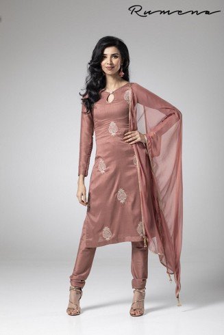 ROSE INDIAN STYLE CHURIDAAR READY TO WEAR SUIT