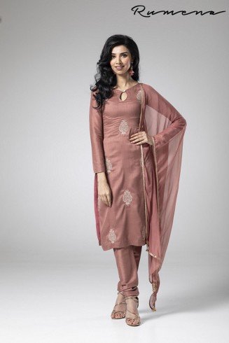 ROSE INDIAN STYLE CHURIDAAR READY TO WEAR SUIT