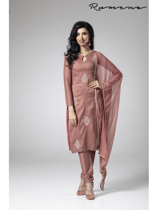 ROSE INDIAN STYLE CHURIDAAR READY TO WEAR SUIT