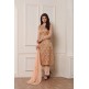 PEACH NOUGAT SMART AND STYLISH STRAIGHT DESIGNER READY MADE SUIT