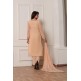 PEACH NOUGAT SMART AND STYLISH STRAIGHT DESIGNER READY MADE SUIT