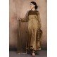 ANTIQUE GOLD SLIT STYLE PAKISTANI WEDDING STYLE READY MADE SALWAR SUIT