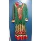 Green Desi Indian Wedding Style Anarkali Gown