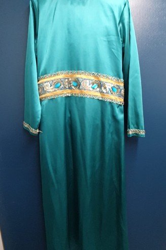 Turquoise Green Indian Wedding Dress