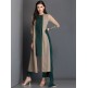 Green Jacket Dress Anarkali Suit