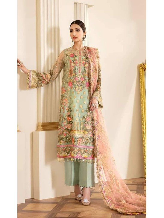 Green Pakistani Designer Party Wedding Salwar Suit