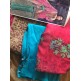 MARIA B PINK AND TURQUOISE PAKISTANI STYLE READY MADE SUIT