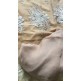 BEIGE SKIN CORAL PEARL PAKISTANI STYLE DESIGNER READY MADE SUIT