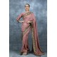 Rose Pink Indian Designer Saree Pakistani Wedding Outfit