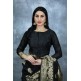 Black Brocade Saree Indian Designer Wear Online UK