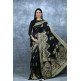 Black Brocade Saree Indian Designer Wear Online UK