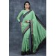 Saree Blouse In Pista Green Indian Formal Occasional Saree