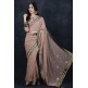 Peach Party Wear Saree Indian Wedding Saree